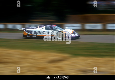 Jaguar XJR 9 il leggendario 1988 Le Mans vincere TVR V12 pilotata da Andy Wallace Johhny Dumfries Jan Lammers Foto Stock