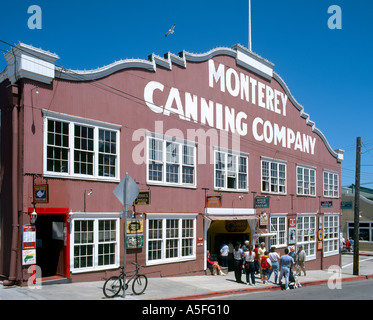 Monterey Canning Company edificio, Cannery Row, Monterey, California, Stati Uniti d'America Foto Stock