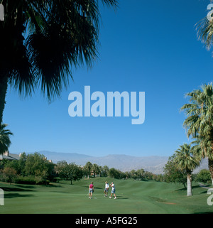 Il campo da golf di Palm Springs, California, Stati Uniti d'America Foto Stock