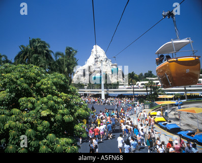 Disneyland in Anaheim California Foto Stock