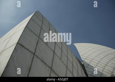 Bahai casa di culto, dettaglio, India Delhi Foto Stock