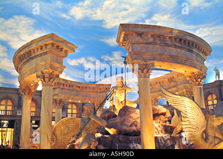 Caesar's Palace Mall di Las Vegas Nevada Foto Stock