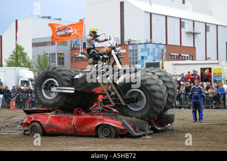 Il più grande Harley Davidson Moto nel mondo Foto Stock