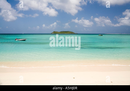 Paradise Beach Carriacou Grenadine Caraibi Foto Stock