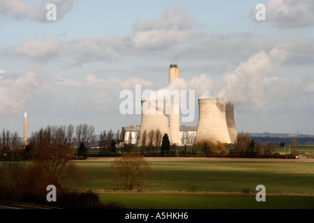 Didcot Power Station Oxford , Inghilterra, ora demolita Foto Stock
