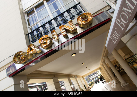 Casino Barrière de Deauville segno, Deauville, Normandia, Francia Foto Stock