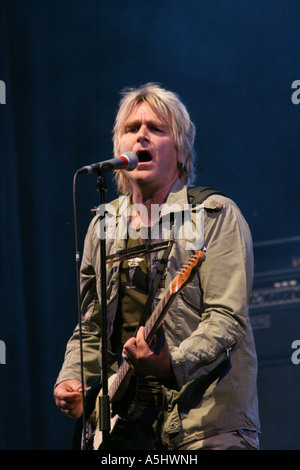 L'allarme in concerto a Cardiff Galles del Sud GB UK 2006 Foto Stock