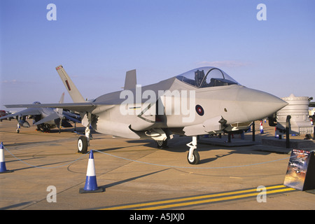 Lockheed Martin F-35 Lightning II Joint Strike Fighter replica nella RAF colori Foto Stock
