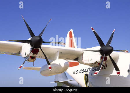 Lockheed HC-130J Hercules composito Dowty pale di elica Foto Stock