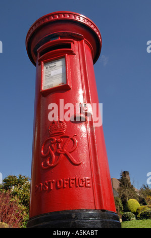 Un King George VI Post Office postbox in Shirley Drive in Brighton e Hove East Sussex Foto Stock