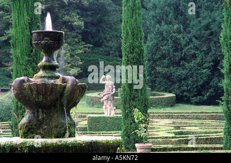 Giusti giardini rinascimentali a Verona Foto Stock