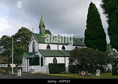 Santa Barbara la chiesa Garrison Deepcut Inghilterra Foto Stock