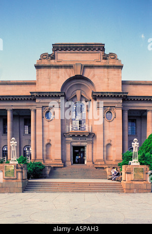 Ingresso al Museo del Transvaal Pretoria Sudafrica Foto Stock