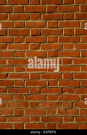 Muro di mattoni rosso Foto Stock