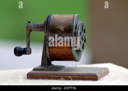 Temperamatite con manico circa 100 anni Foto Stock