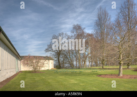 Commonwealth Air Forces Memorial Runnymede Surrey in Inghilterra - Est Lookout esterno Foto Stock