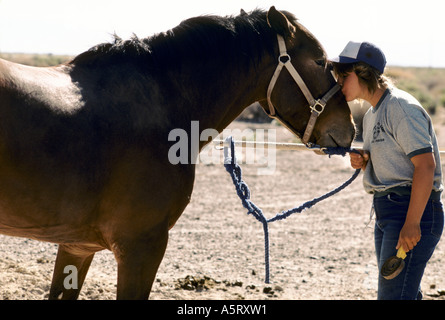 VISION QUEST RIABILITAZIONE PIONEER vagone treno Programma Foto Stock