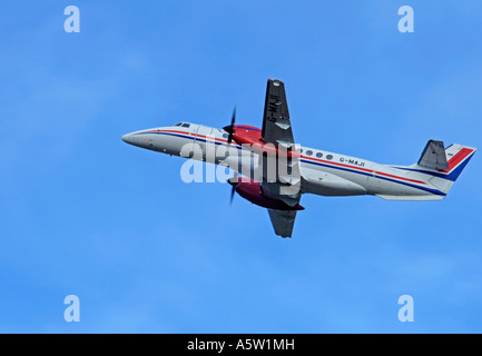 BAe Jetstream 4102 azionati da Eastern Airways basato in Aberdeen. 4956-463 XAV Foto Stock