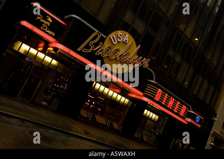 Cena di Brooklyn a New York City USA 2007 Foto Stock