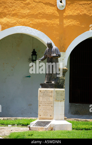 Izamal / Memorial Foto Stock