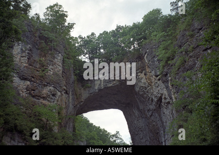 Il Ponte naturale in Virginia USA Foto Stock