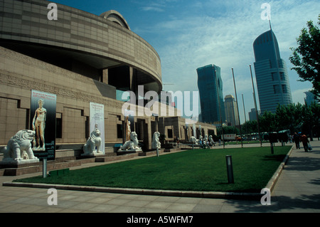 Il Museo di Shanghai di Arte e Artigianato di Shanghai Pudong Cina Foto Stock