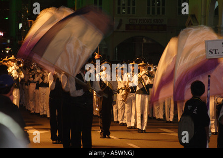 Un sacco di festival in Kuching Borneo Malaysia Foto Stock