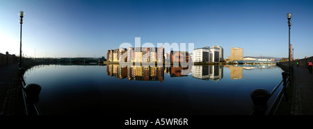 Laganside, Belfast, Irlanda del Nord Foto Stock