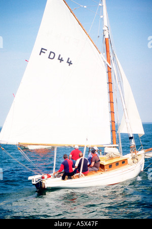 Morecambe Bay Prawner Plowboy Foto Stock