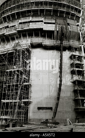 Sizewell B reattore nucleare in costruzione vicino a Leiston Suffolk, Regno Unito. Foto Stock