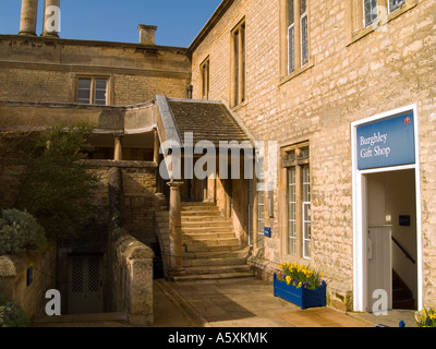 Il cortile al Bughley House di Stamford Lincolnshire UK Foto Stock