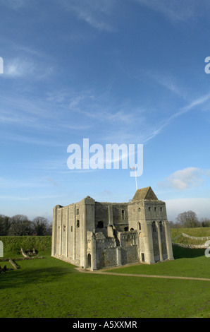 Castle Rising vicino a King s Lynn NORFOLK REGNO UNITO Foto Stock