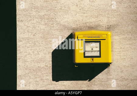 Close-up di mailbox, Germania, Europa Foto Stock