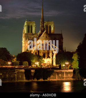 Eglise Notre Dame di Parigi Francia Foto Stock