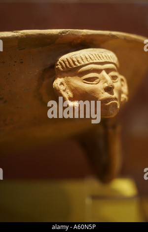 Maya della ceramica e il museo regionale di storia e antropologia, Canton Palace Merida, Yucatan Messico Foto Stock
