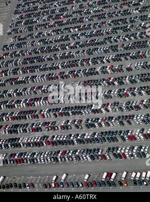 Parcheggio auto, GERMANIA Baden-Wuerttemberg, Kippenheim Foto Stock