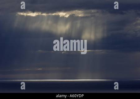 Tempesta su la vedi, Regno Unito, Scozia, isole Orcadi Foto Stock