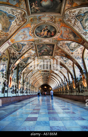 Antiquarium, Residenz di Monaco di Baviera, Germania Foto Stock