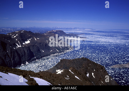 Il Labrador Labrador mare montagna Torngat Foto Stock