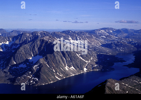 Il Labrador Labrador mare montagna Torngat Foto Stock