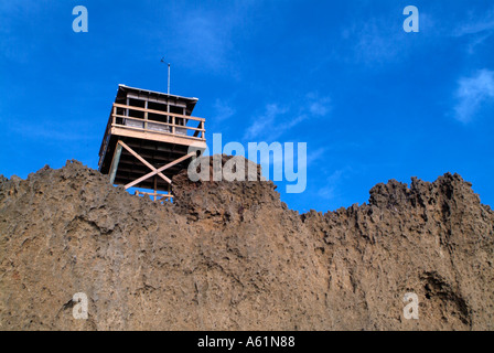 Gilbert s Bar Casa del museo rifugio Hutchinson Island Stuart florida costa della contea di Martin torre di avvistamento Foto Stock