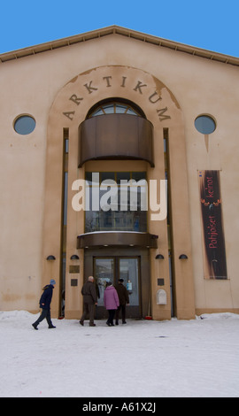 Museo Arktikum a Rovaniemi, Lapponia, Finlandia settentrionale, Europa, Arctic Foto Stock