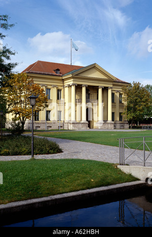 München, Bayerische Staatskanzlei Prinz-Carl-Palais, Außenansicht von Osten Foto Stock