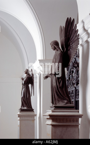 Berliner Dom, Hohenzollerngruft, '''Erinnerungsengel'' aus der Schule Rauch' Foto Stock