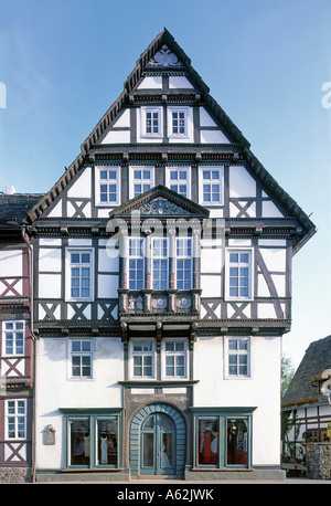 Höxter,, Tilly-Haus, 1578, Haupthaus eines ehemaligen Adelshofes Foto Stock