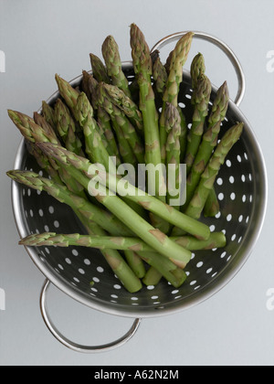 Gli asparagi shot con professionisti di medio formato digital Foto Stock