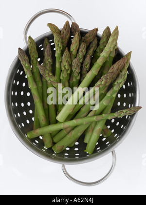 Gli asparagi shot con professionisti di medio formato digital Foto Stock