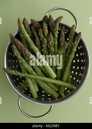 Gli asparagi shot con professionisti di medio formato fotocamera digitale Foto Stock