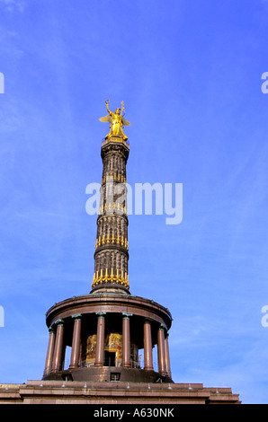 La Colonna della Vittoria - Berlino, Germania Foto Stock