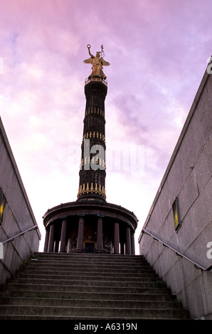 La Colonna della Vittoria - Berlino, Germania Foto Stock